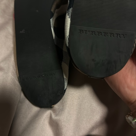 Burberry Nova Check triple buckle scrunch ballet flats - Picture 6 of 8